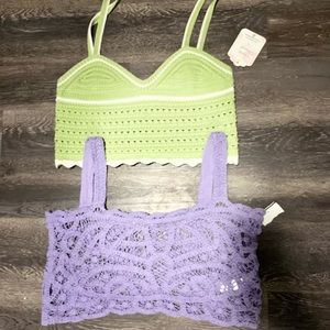 crochet crop tops